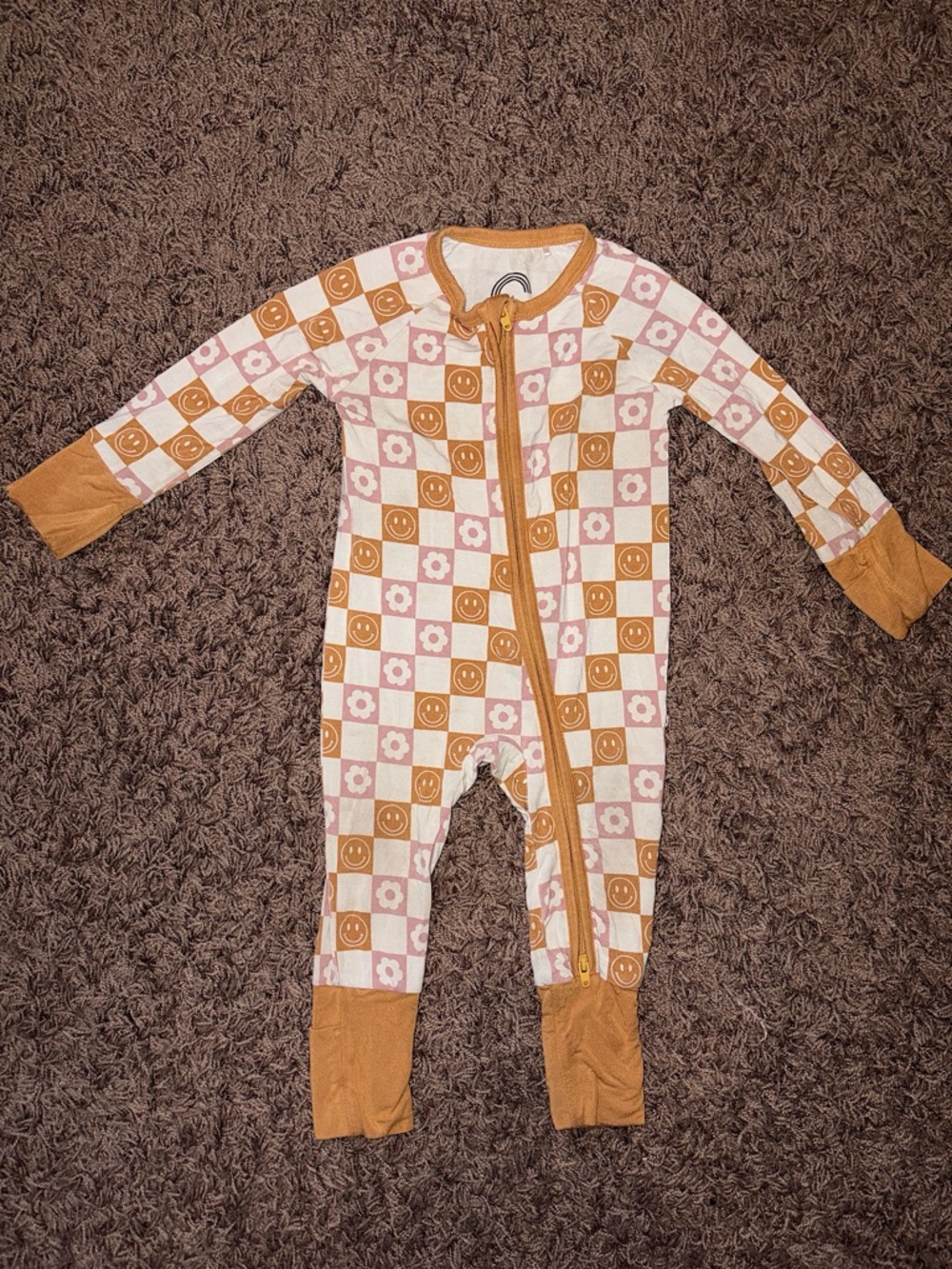 Emerson and Friends Happy Daze Pink Bamboo baby Pajamas